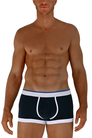 Navy & White Boxer Briefs Navy & White Boxer Briefs