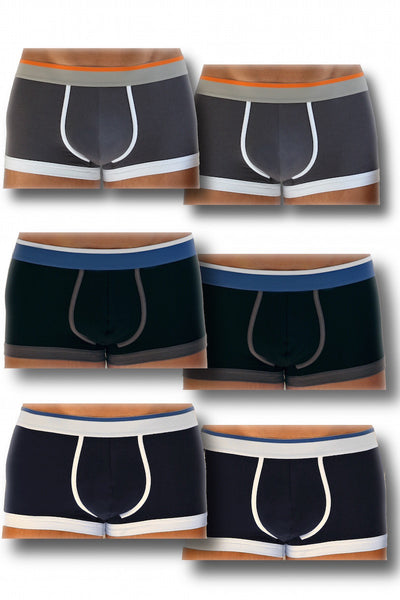 6 PACK Variety Boxer Brief